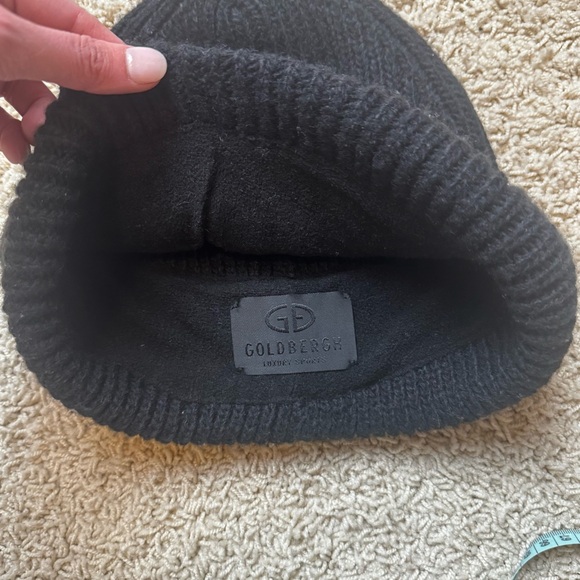 Goldbergh Valerie Beanie Black Ski Hat Apres - Picture 5 of 5
